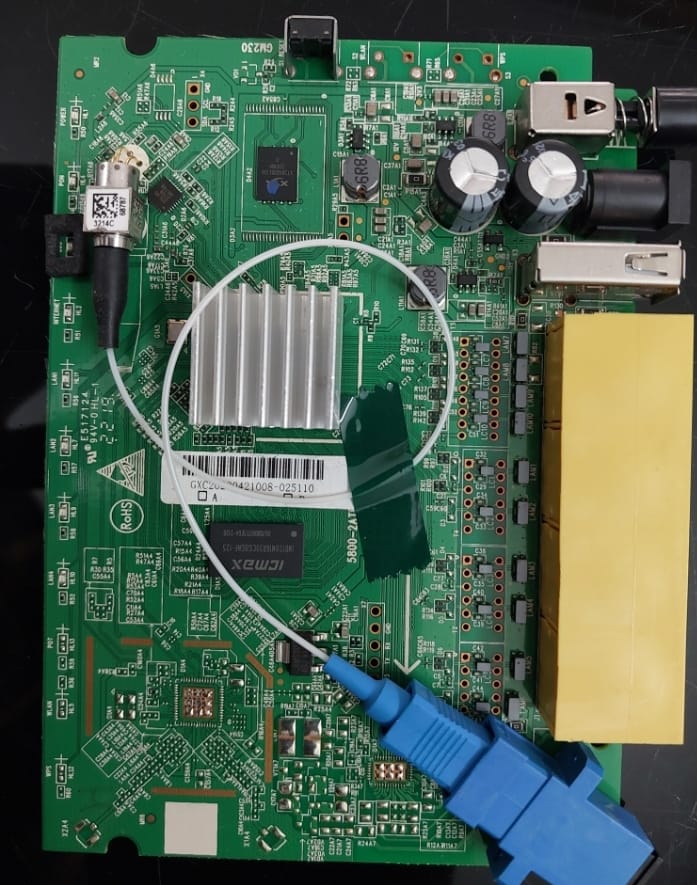 PCB front — mainboard
